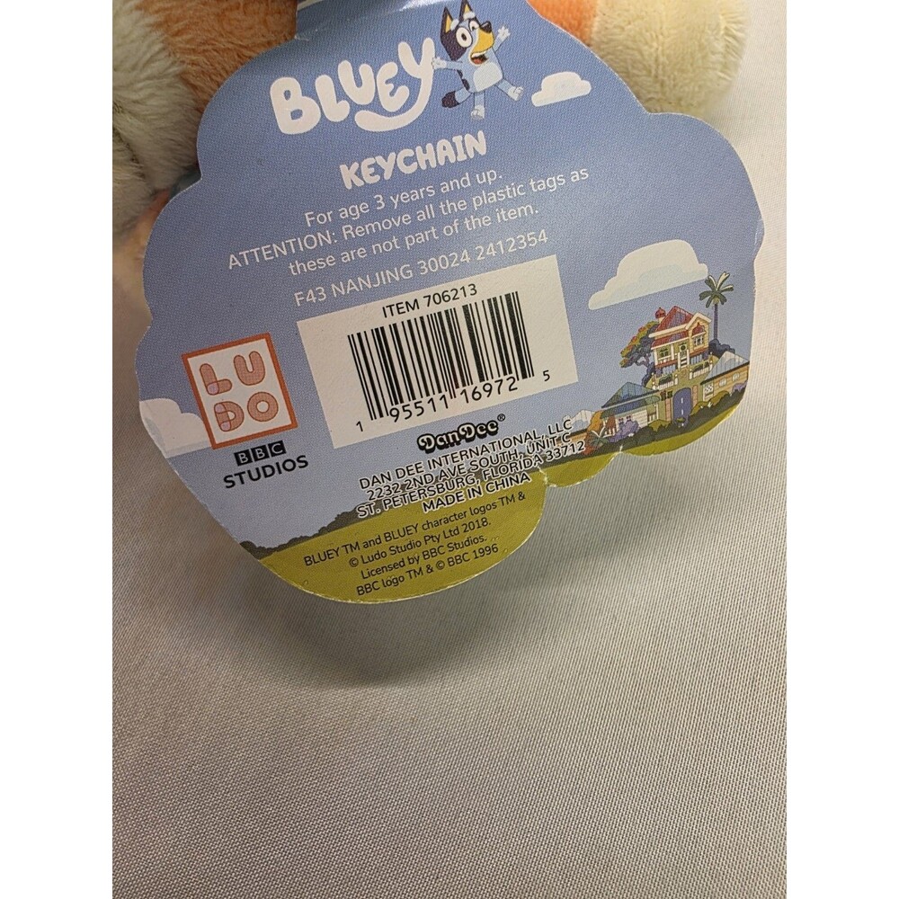 Bluey Plush Bingo Easter Plush Toy Dog Stuffed Animal Bluey’s Sister Puppy Plush - Picture 5 of 7
